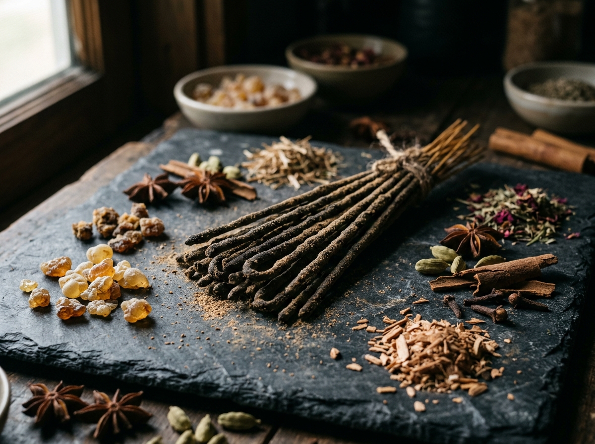 Private label incense manufacturing and custom fragrance compounding